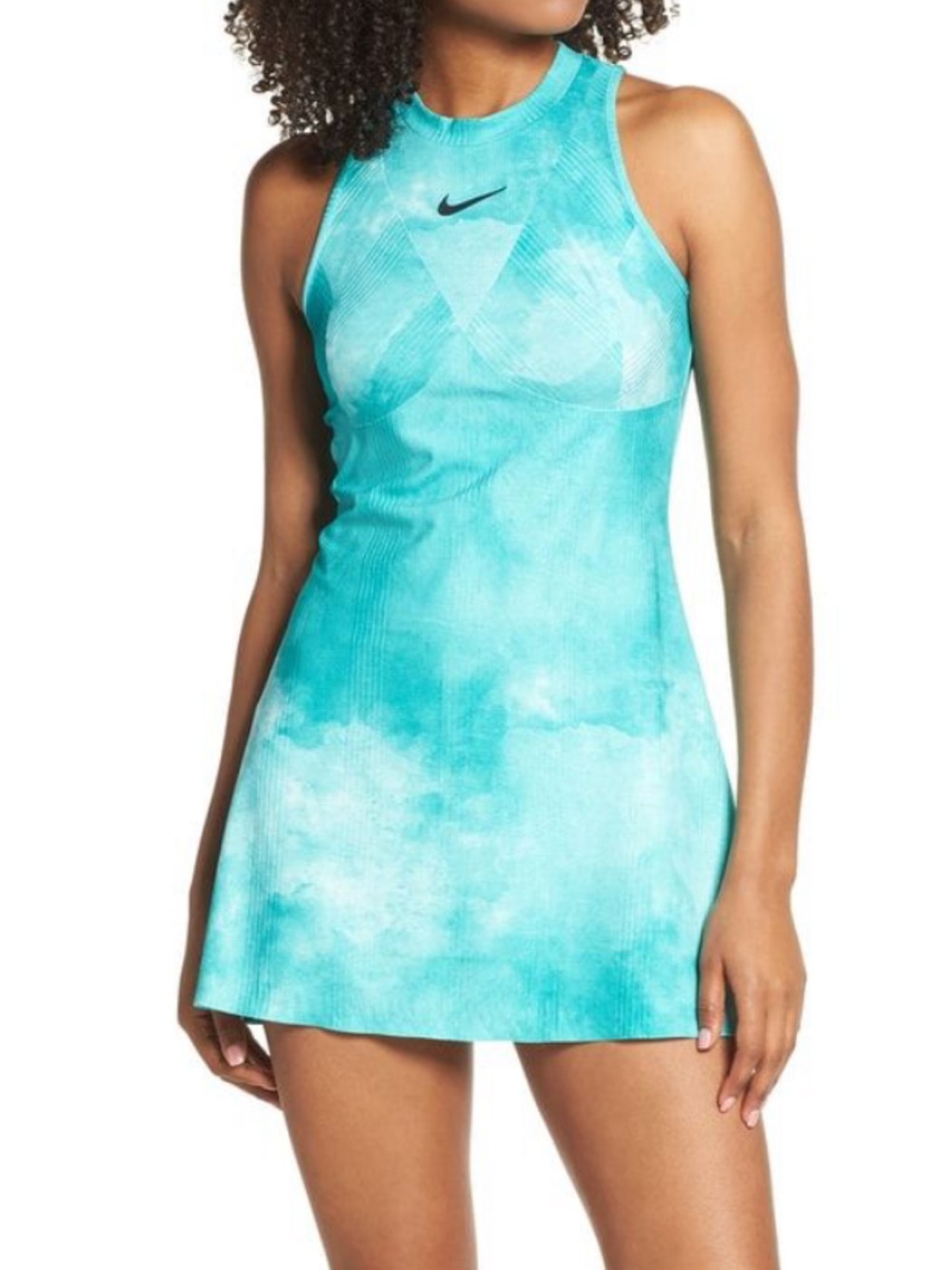 Nike Court Dry Maria Sharapova Mini Tennis Dress Dress Aqua Turquoise Medium